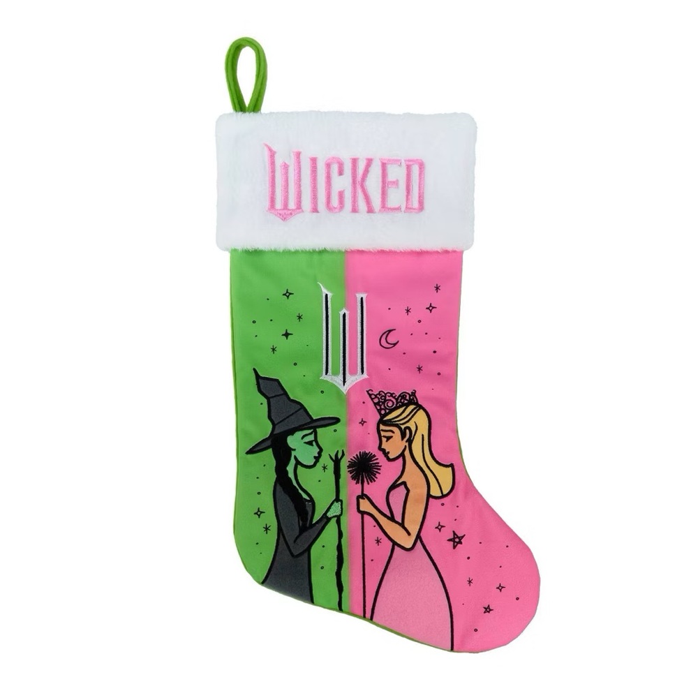 Wicked nwt Disney 20" Fur Cuff Stocking